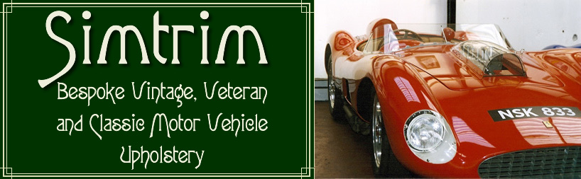 Simtrim - Bespoke Vintage, Veteran and Classic Motor Vehicle upholstery